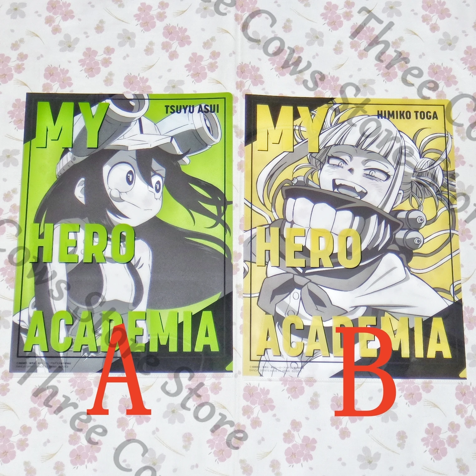 

Anime My Hero Academia Asui Tsuyu Cosplay Folder Accessory Mascot Cartoon Japanese Version Paper File Ornament Ambitus Fans Gift