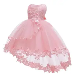 Vestiti del bambino abiti da sposa della festa di compleanno vestito da principessa infantile per i vestiti da sera del Costume di natale neonato 4-24 mesi