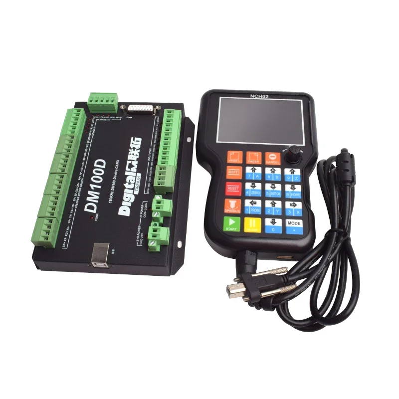 NCH02 DM100D Cnc Controller 3 Axis Cnc Controller 4 Axis Cnc Controller Kit view 2
