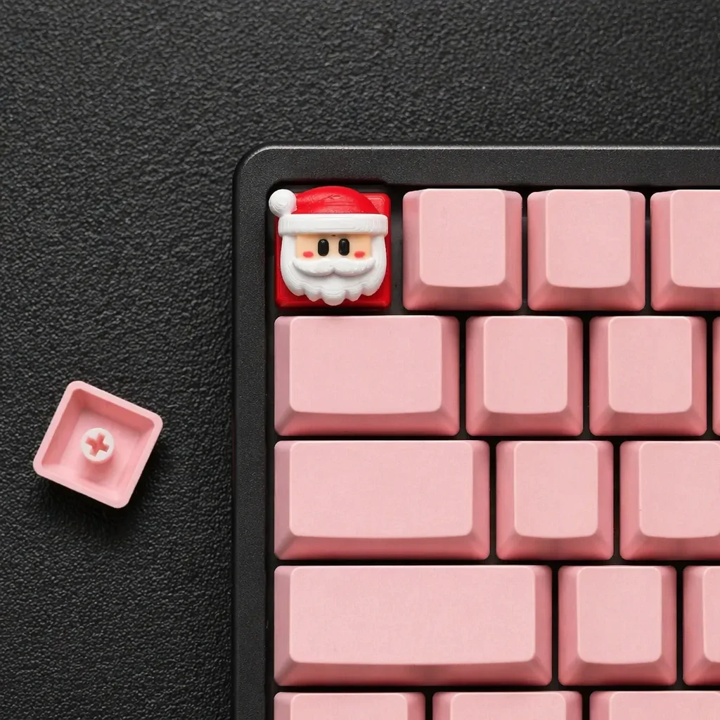 3D Printing Production Keycap For Mechanical Keyboard For Key Christmas Santa Claus Individuality For Key Cap