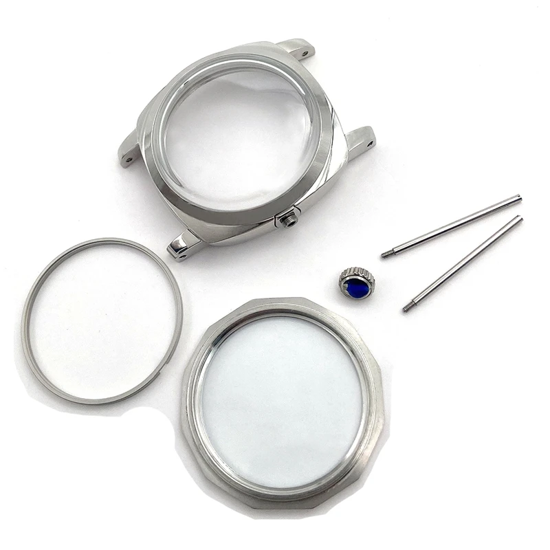 

47Mm 316L Stainless Steel Polished Watch Case For Seagull ST3600 Movement Repair Parts Is Suitable For ETA 6497 6498