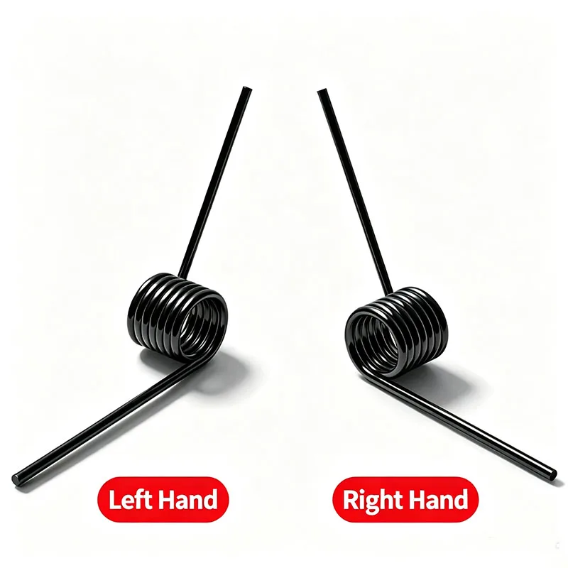 Left torsion spring 60/90/120/180 ° torsion spring return spring V-shaped torsion spring WD0.4mm