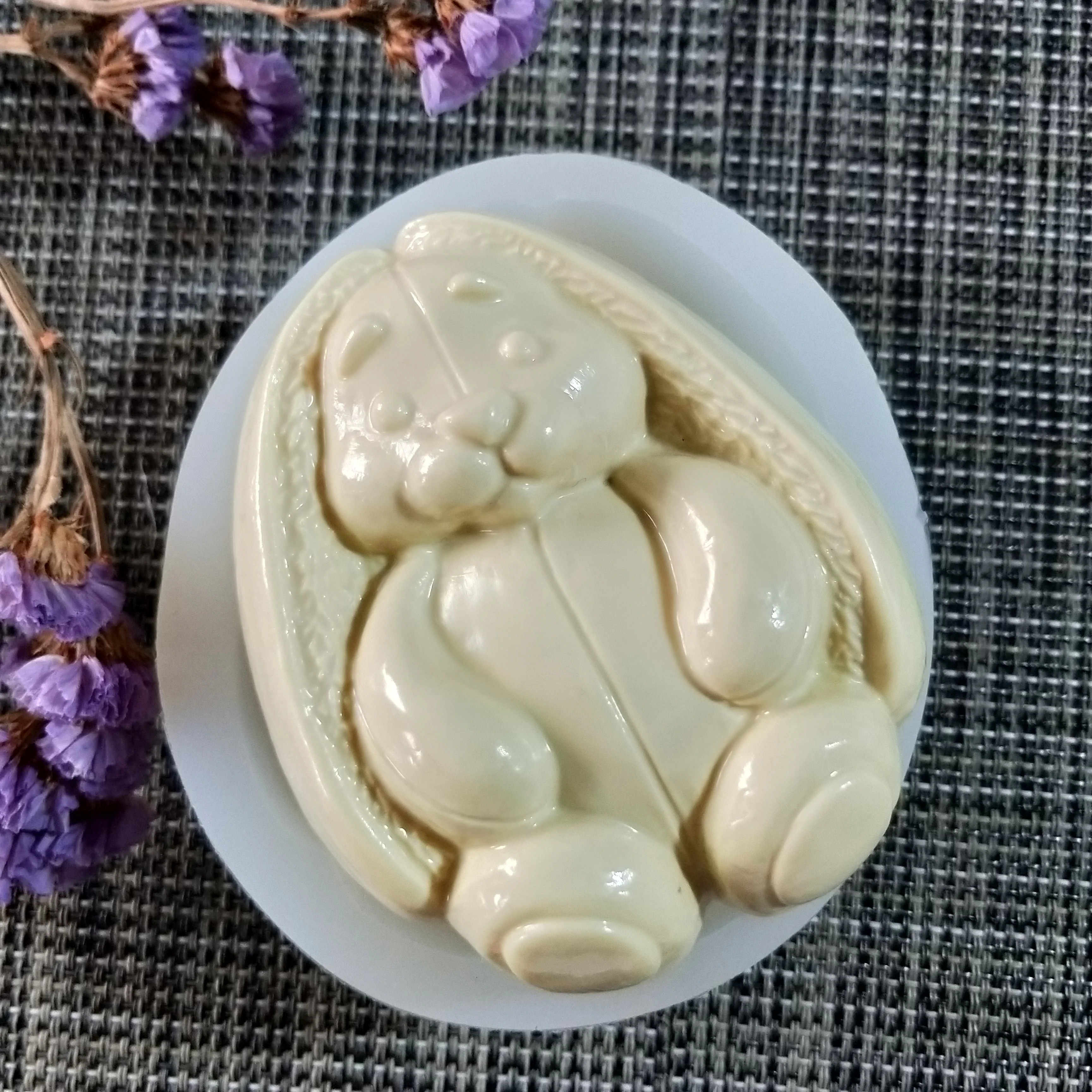 

DW0134 PRZY Mold Silicone Soap Mould 3d Animals Cute Rabbit Handmade Soap Making Molds Candle Silicone Bunny Mold Resin Clay