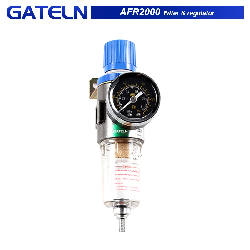 

AFR2000 1/4" Air Pressure Regulator Water Separator Trap Filter Airbrush Compressor Pressure-relief valve