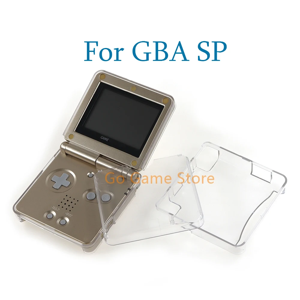 

15sets Clear Crystal Cover Case For Gameboy GBA SP Game Console Protective Shell