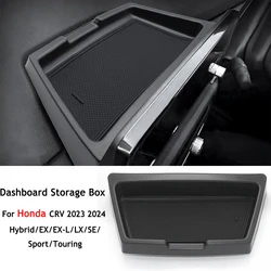 For Honda CRV 2023 2024 Hybrid/EX/EX-L/LX/SE/Sport/Touring Car Central Console Organizer Tray Dashboard Storage Box Accessories