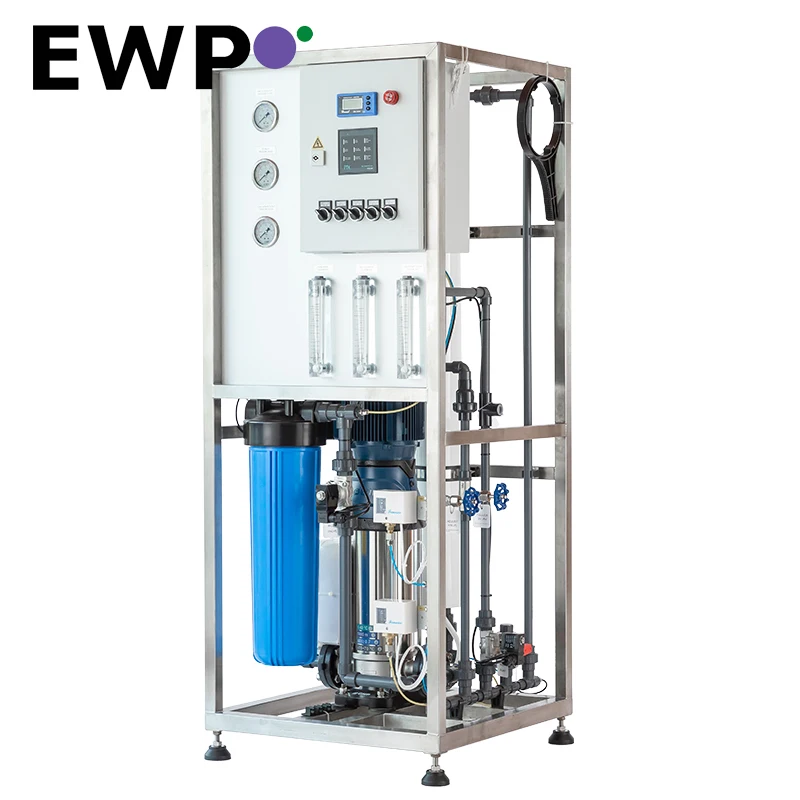 

220V Drinking Water Purifier with Pump and Pressure Vessel Core Components 1-Year Warranty Pure Water Treatment Plant