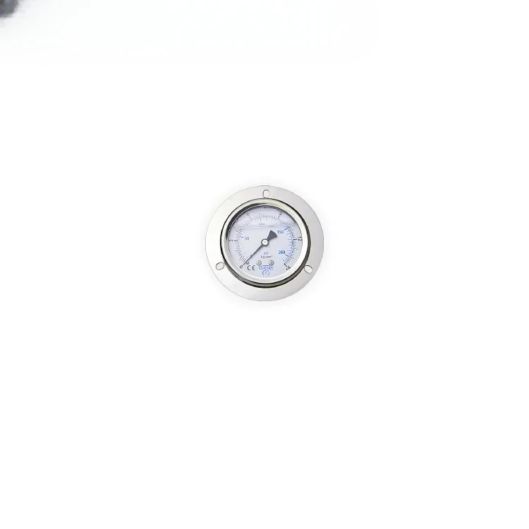 

YEA THEI mold temperature machine pressure gauge 1/4 British tooth 7/16 chiller shock-absorbing oil filling 0-15KG