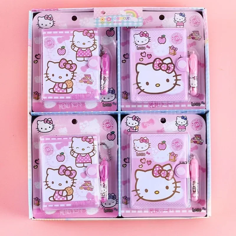 Sanrio Notebook Set for Primary School Students Cartoon Cute Notebooks with Notebooks Travel Notepads Girls Gifts