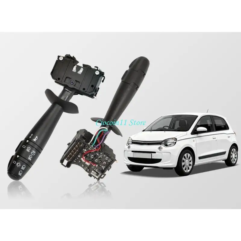 Y1UB Marked Control Stalk Combination Assembly for 2007-2014 Twingo 2 Vehicles, with Lighting Selectors, Wiper Function, and