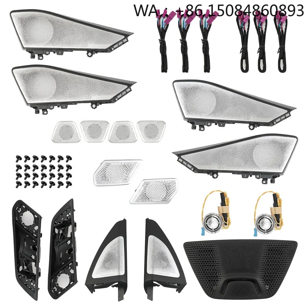 G01 G02 X3 X4 Door Tweeter Luminous Cover LED Dynamic Ambient Light Interior Car Decor