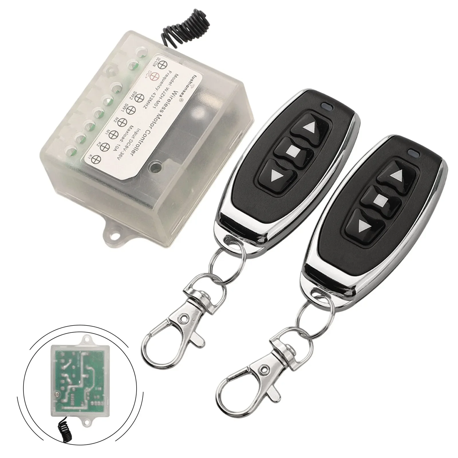 Wireless Remote Motor For Controller for DC Voltage of 8 36V Operates Up to 10A Load for Efficient Motor Management