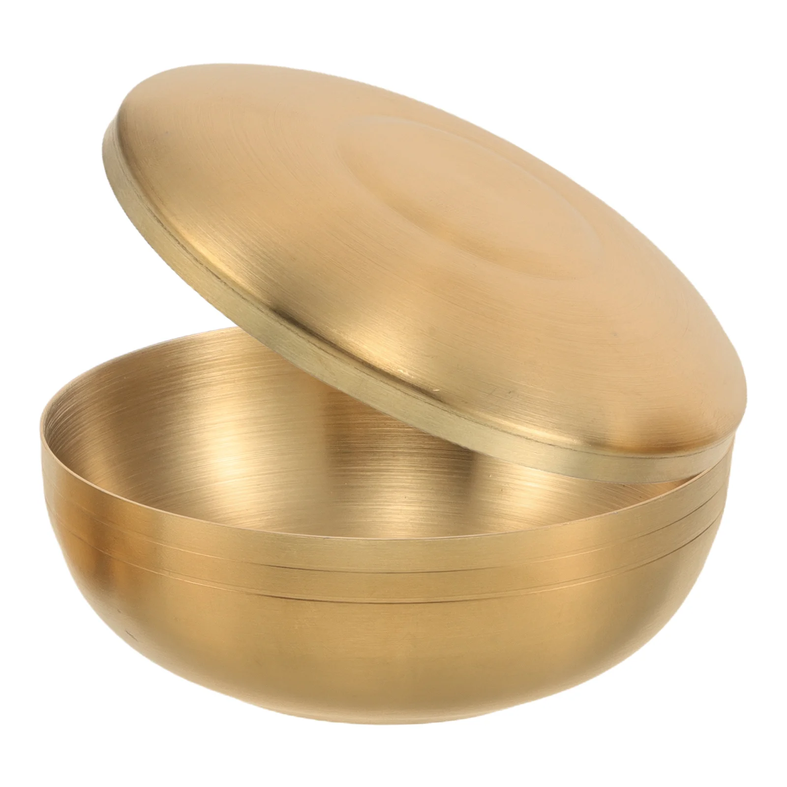 

Korean Soup Bowl 304 Stainless Steel with Lid Keeps Food Fresh Ideal for Cereal Dessert Condiments Travel Home Restaurant