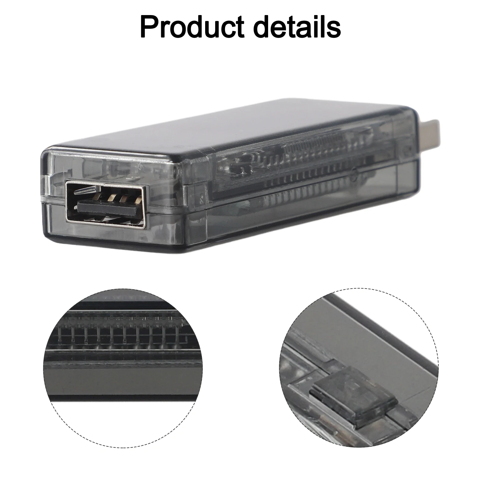 Miernik prądu USB do urządzeń USB, detektor prądu, testowanie i monitorowanie, cyfrowy monitor pojemności ładowania USB