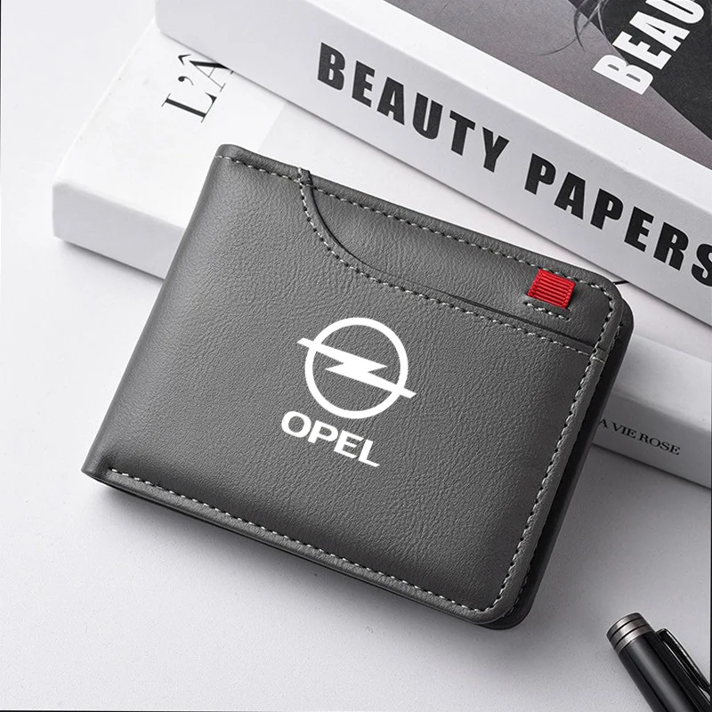 جديد جلدية سيارة سائق غطاء حامل معرف بطاقة الائتمان المحفظة لأوبل أسترا j إنسيجنيا أسترا g كورسا زافيرا b موكا فيفارو ميريفا #1