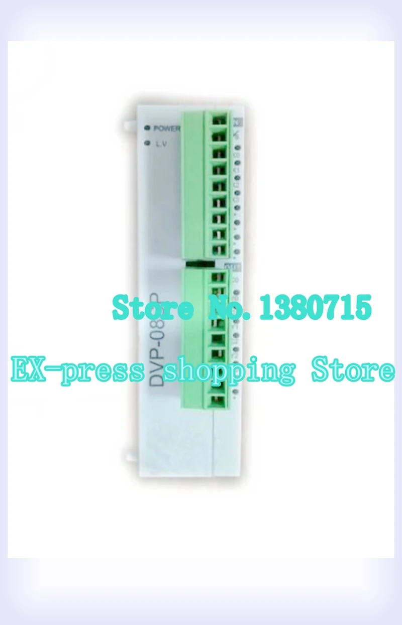 

New DVP08SP11R DC24V PLC 4DI 4DO Relay Module