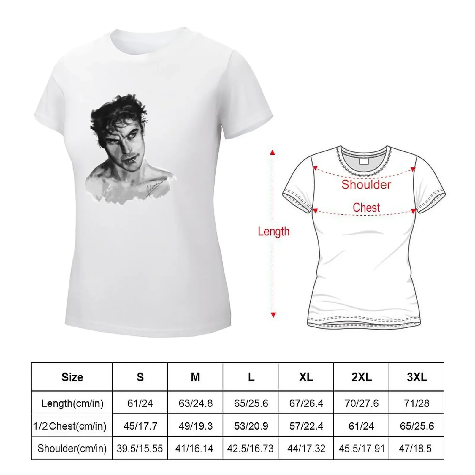 Antoni Porowski T-shirt lady clothes graphics Blouse t-shirt dress for Women sexy