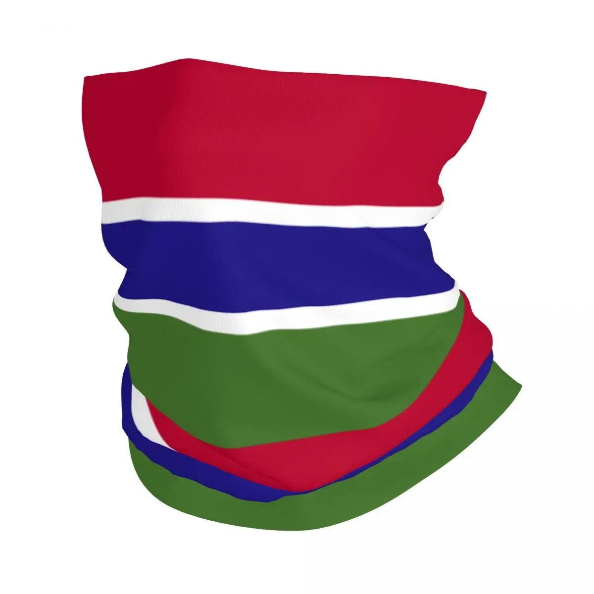 Motorsport Race Bandana Accessoires Nek Cover Gambia Vlag Sjaal Warme Bivakmuts Voor Rijden Winddicht