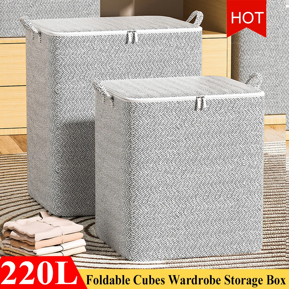 

Quilt Storage Bag Large Capacity Duvet Blanket Foldable Clothes Storage Waterproof Dustproof Sorting Bags Household Moving Bag