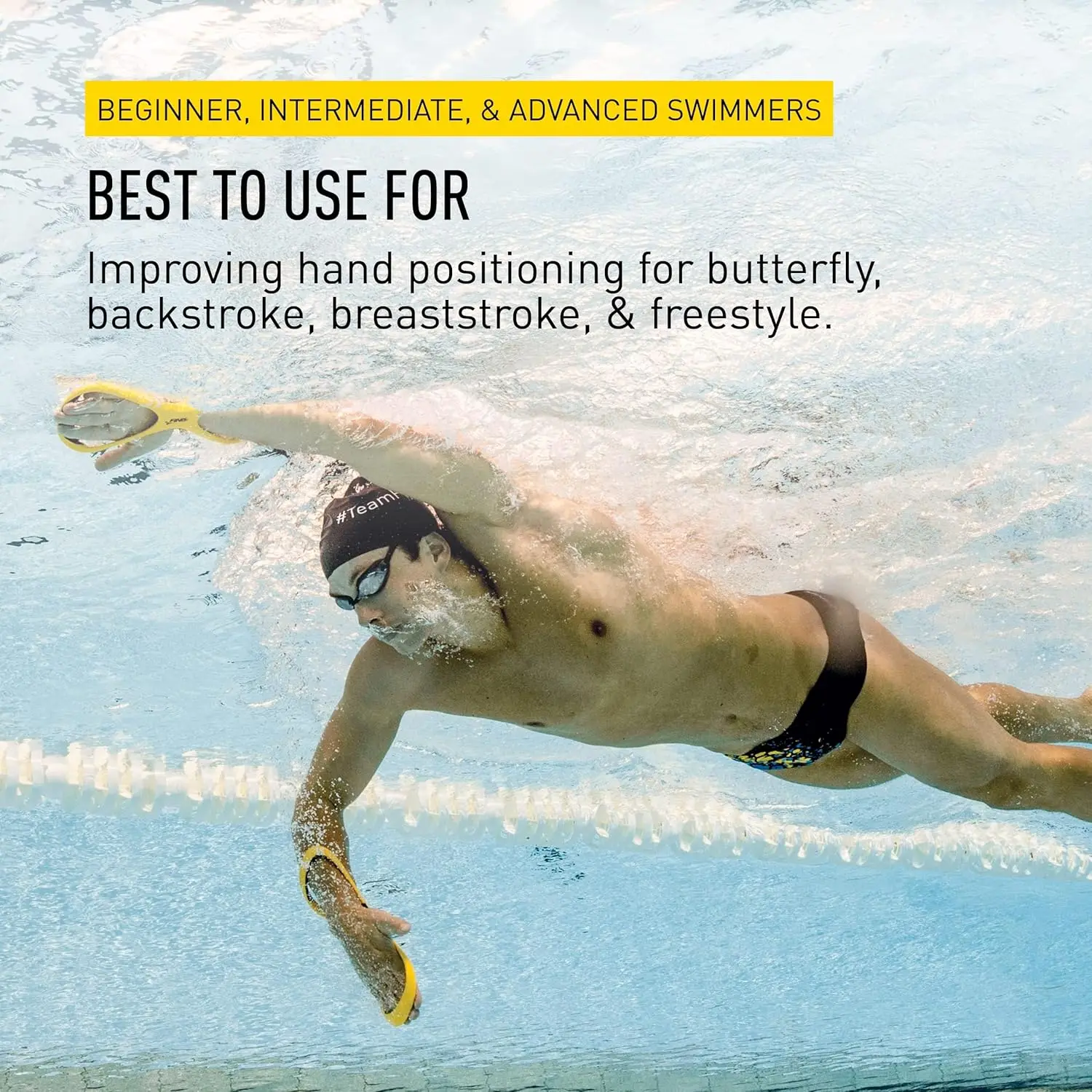 8 شكل مدرب السباحة الساعد هدفين ارتداء مقاومة السباحة المعونة أداة السباحة الساعد ارتكاز للسباحة الخلفية ضربة الثدي #5
