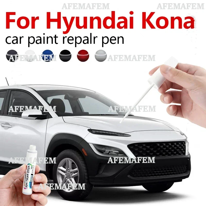 For Hyundai Kona 2017-2025 OS SX2 Paint Repair Pen Touch Up Scratch Remover DIY Auto Accessories Black White Blue Gray Red Grey