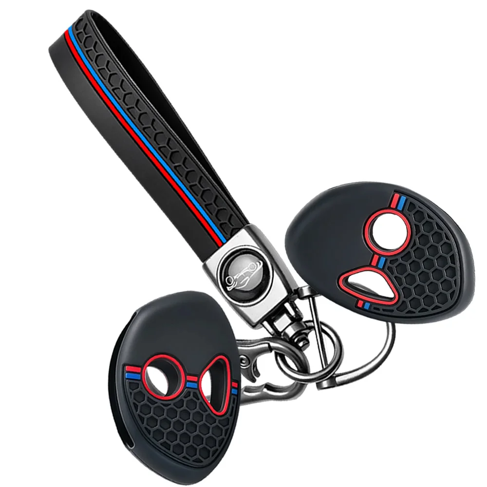 Key Fob Case With Lanyard For BMW F650GS F700GS F750GS F800GS F850GS R1200GS R1250GS S1000XR S1000RR Motorcycle High Quality
