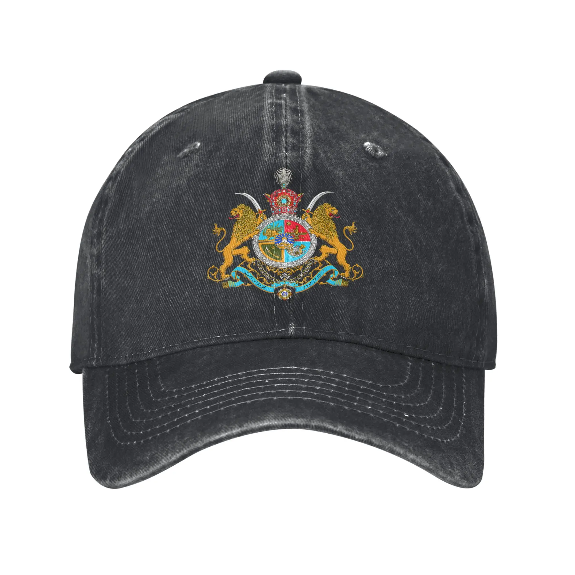 bone-personalizado-com-mapa-da-bandeira-do-ira-e-emblema-de-leao-e-sol-protecao-solar-ajustavel-para-homens-e-mulheres-estilo-dad-hat-verao