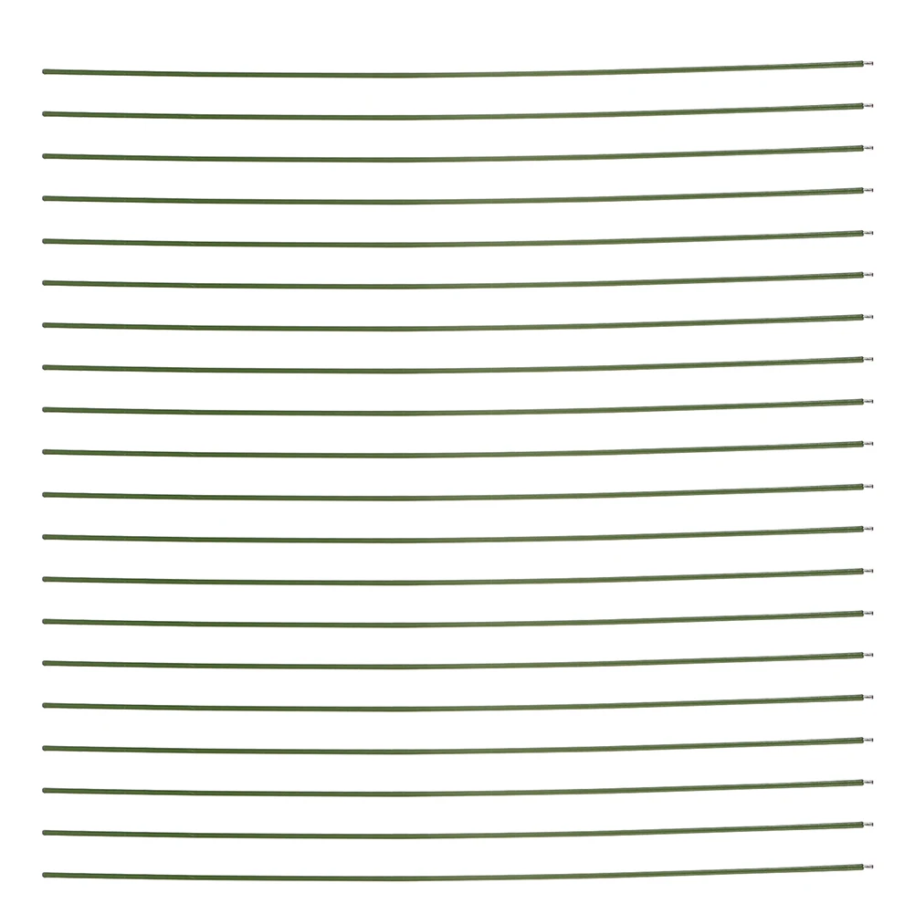 

50 Pcs Iron Wire Support Frame for Climbing Plants Stabilizing Stakes Garden Plant Sticks Tomato Stems Supports Reusable Durable