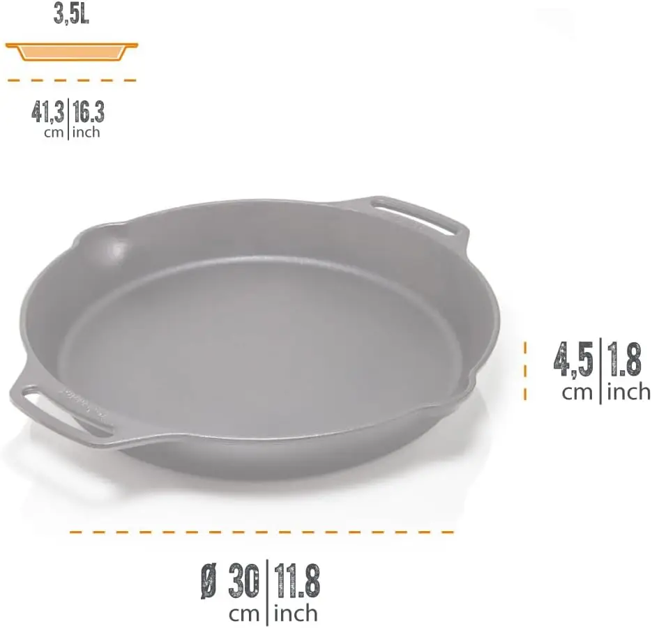 14-дюймовая чугунная сковорода – обзор и цена Cast Iron Skillet