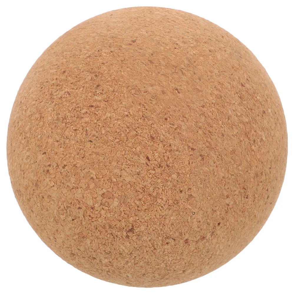 Cork Massage Ball High Density Yoga Muscle Roller for Foot Back Neck Pain Relief Myofascial Release Fitness Therapy