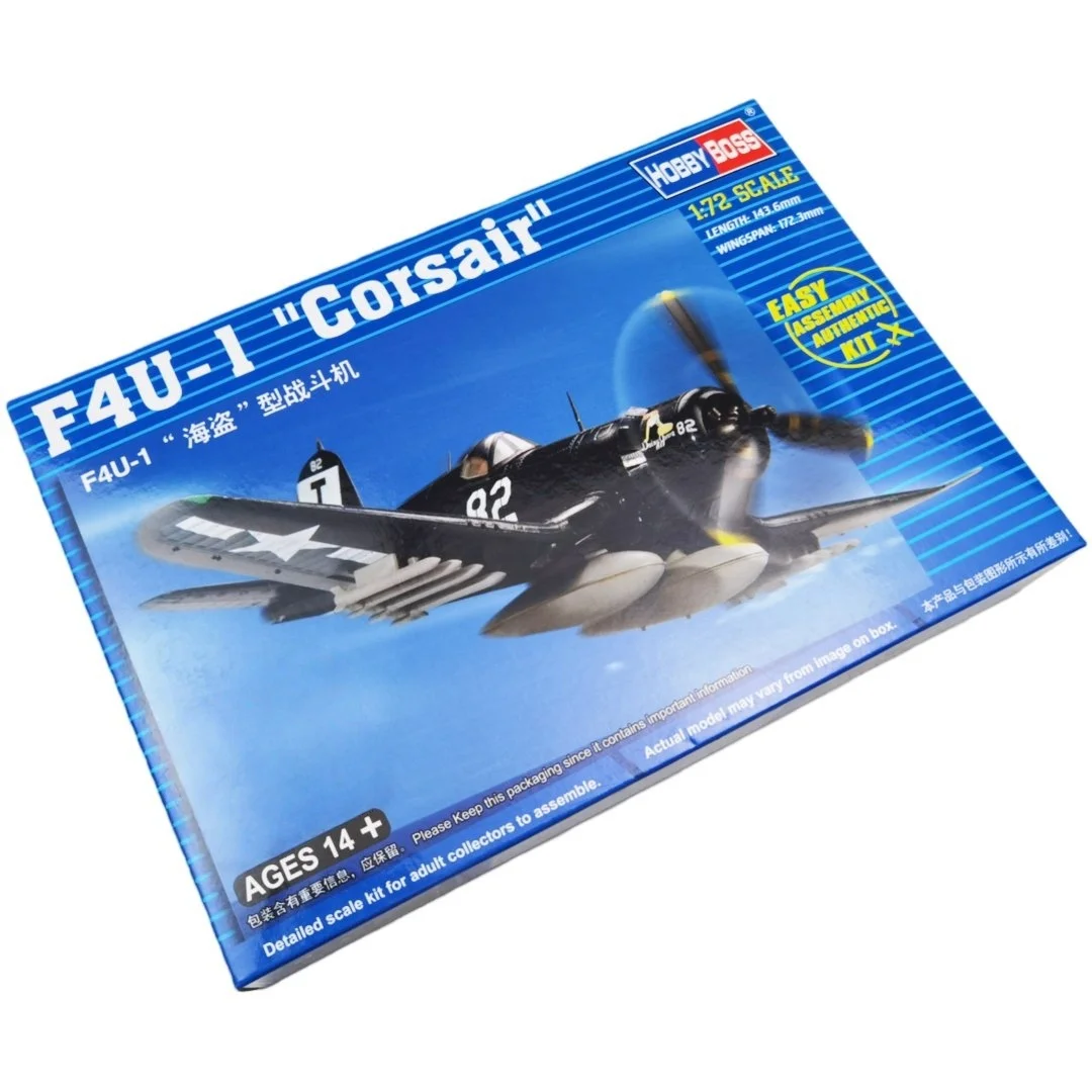 

TRUMPETER 1/72 F4U-1 Corsair Fighter Plastic Assembly Puzzle Model