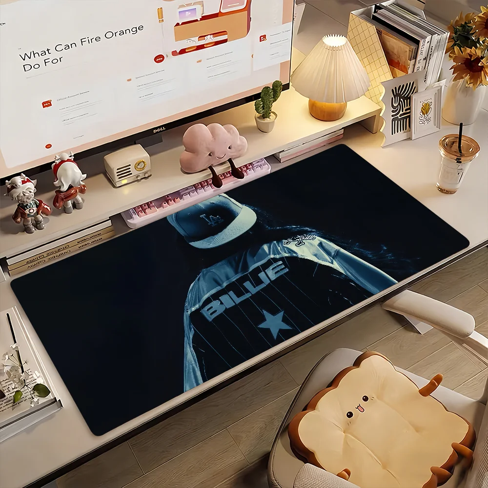 Singer B-Billie E-Eilish Mouse Pad Computer Laptop Rubber Non-slip Mouse Mat Mousepad Gamers Decoracion Desk Mat