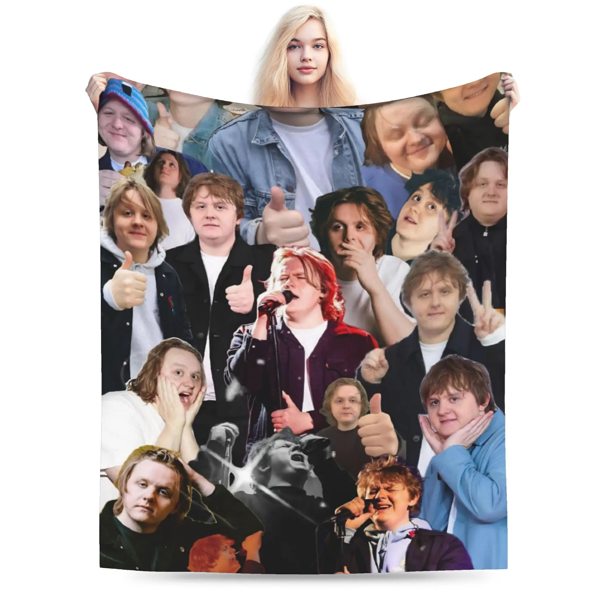 Lewis Capaldi Tour 2026 Blanket Multiple Sizes Soft and Lightweight  Throw Blankets for Couch Sofa and Bed