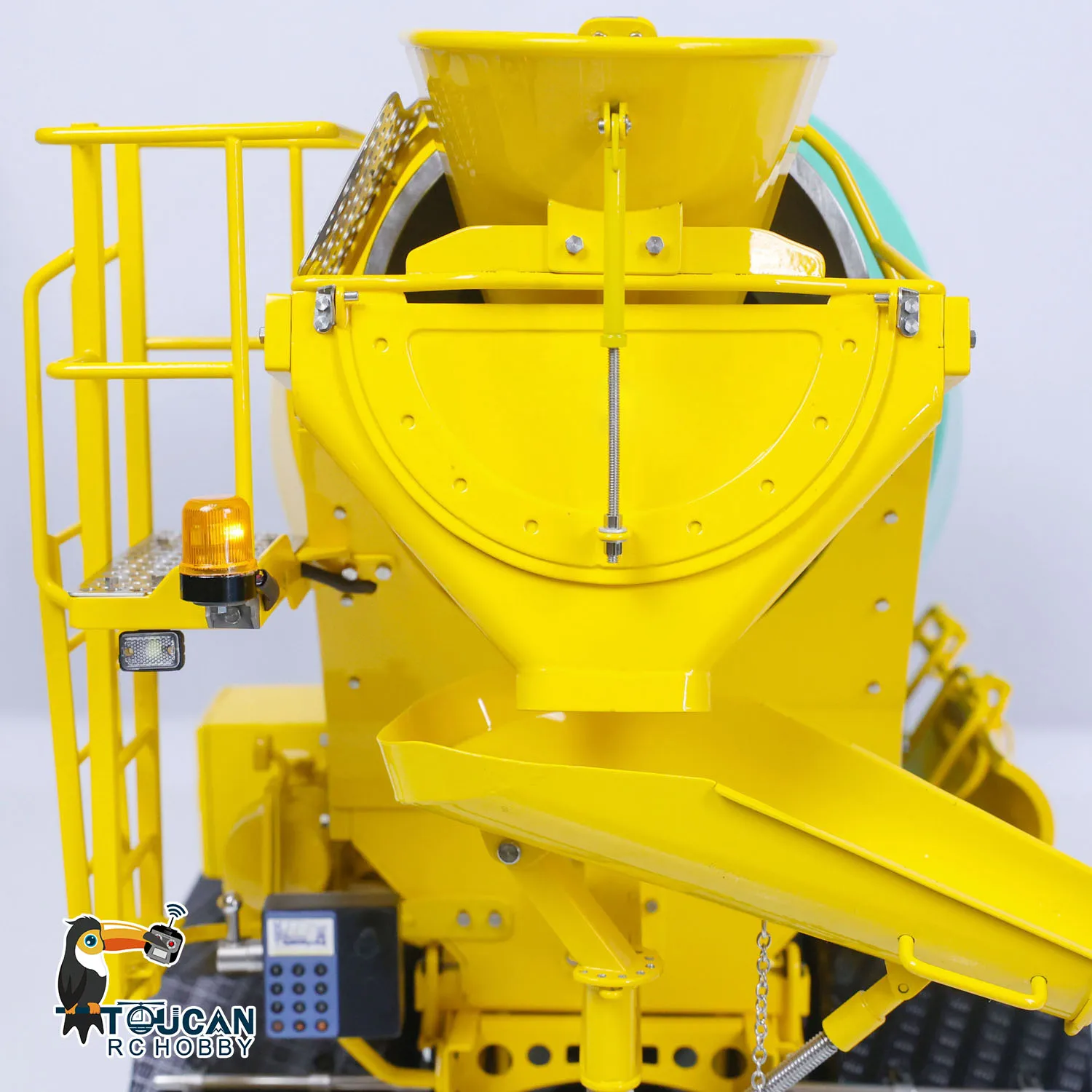 

LESU 1/14 Металлический радиоуправляемый микшер 6X6 Окрашенный пульт дистанционного управления Мешающая грузовик Радиоуправляемые грузовики Свет Звуковые игрушки для мальчиков Строительная машина