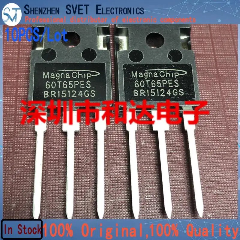 10PCS/Lot 60T65PES MBQ60T65PES  TO-247 650V 60A   Imported Original New And In Stock 100%Test