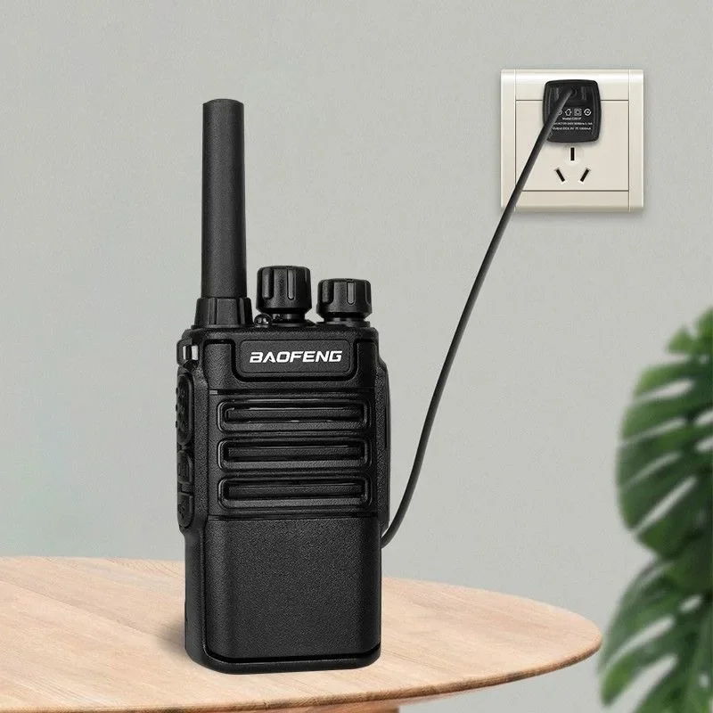 Baofeng original de alta qualidade walkie talkie chamada criptografada de alta potência pequeno mini portátil adequado para restaurante ao ar livre