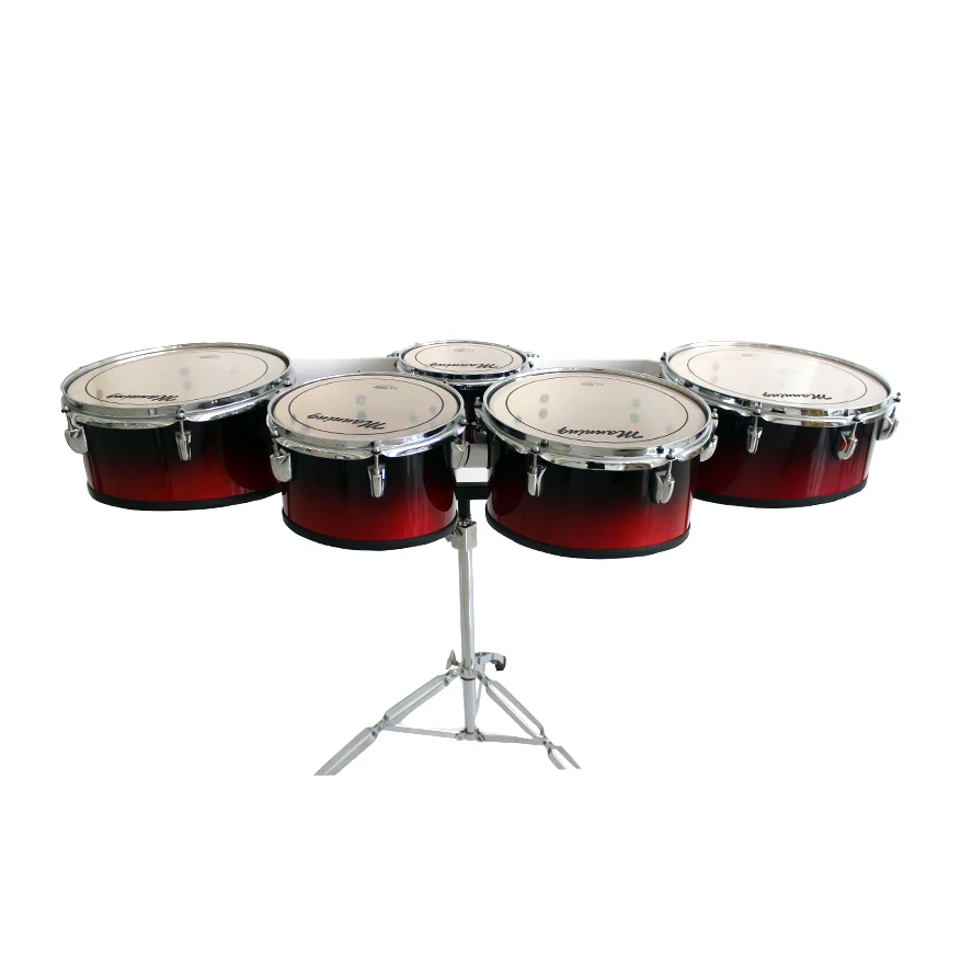 

Hooqu Professional marching drums available in custom design and size