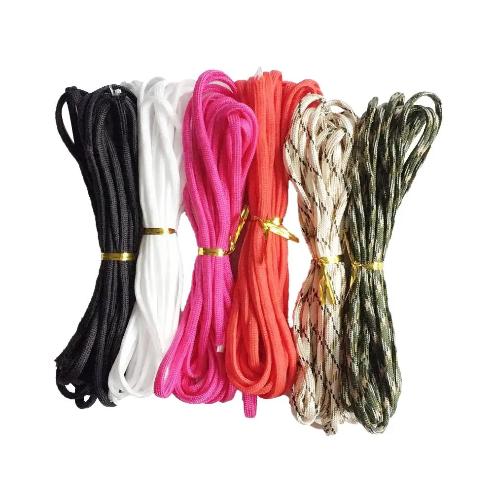 2-4pack 6 Pieces 550lb Paracord Parachute Cord for Outdoor 7 Strands 5 Meters #1