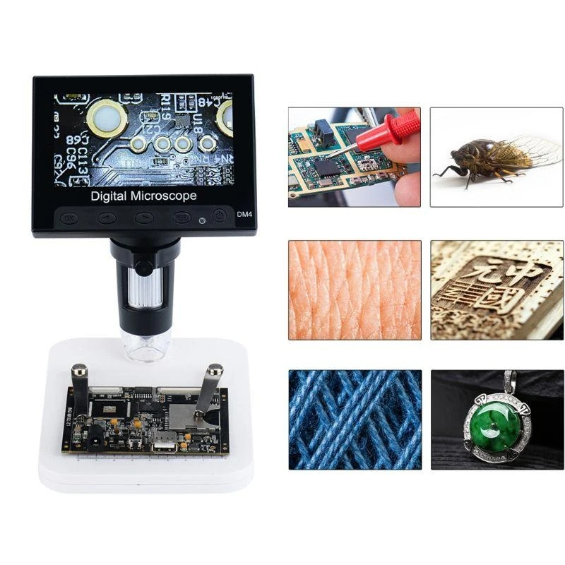 E06B Multifunctional USB Microscope 720p الكاميرا لطباعة فحص المجوهرات