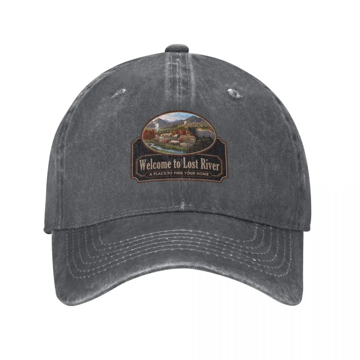 Welcome to Lost River Baseball Cap derby hat Golf Hat Boy Child Women's