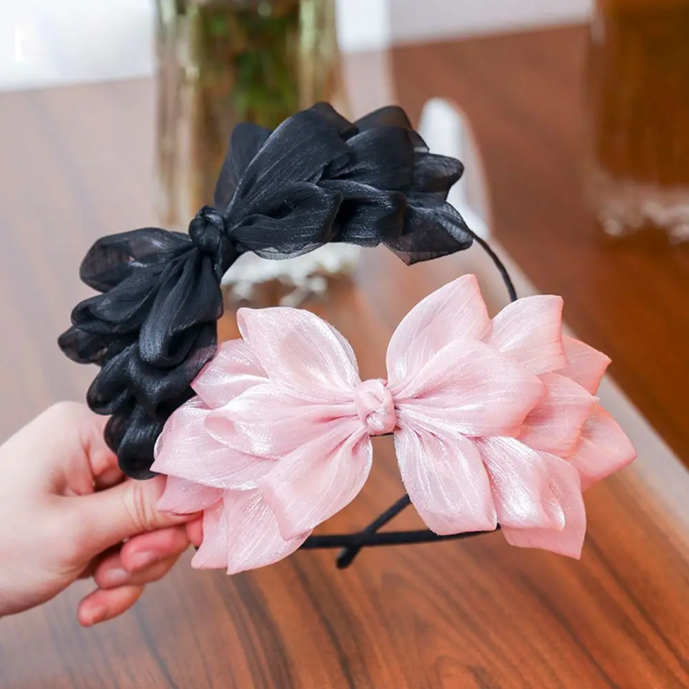 

Shining Ribbon Lace Hair Accessories Head Band Hair Band Hair Hoop