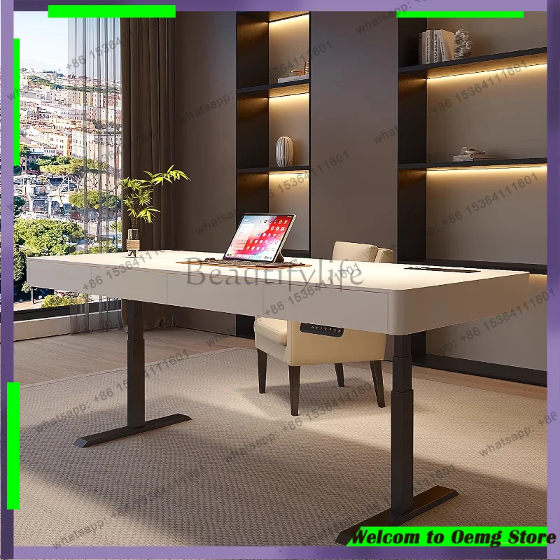 

Luxurious Large Desk Sedentary Office Table With Stylish European Craftsmanship Perfect Any