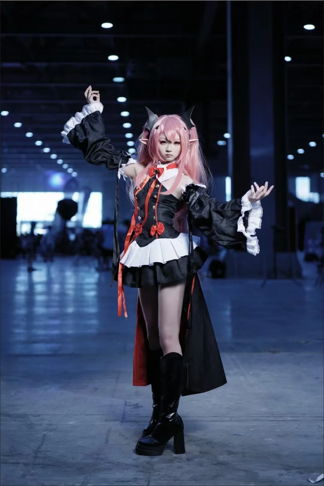 ฮาโลวีนเครื่องแต่งกาย Seraph of the End Krul Tepes Vampire Queen คอสเพลย์ชุด