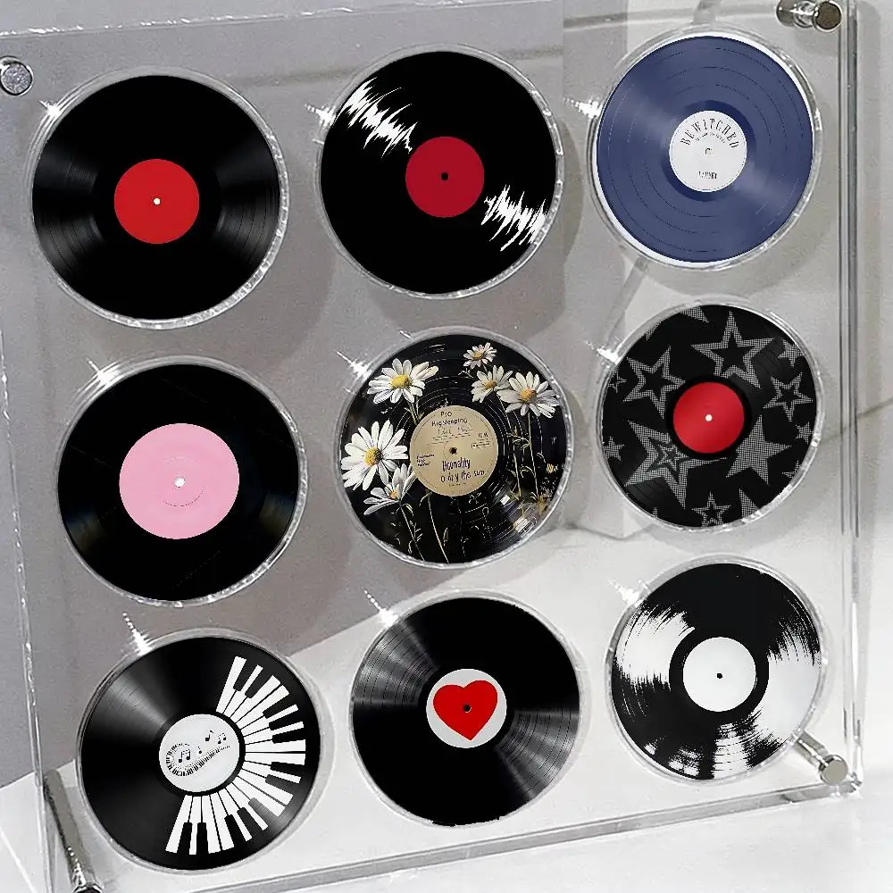 Record Badges Tinplate Soft Button Pin Brooch Metal Badge Custom Jewelry Accessories Hat Bag Lapel