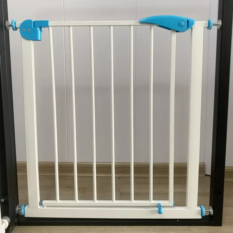 Automatic Closure Baby Safety Gate Easy Walk Through Plastic Door Barrier for Home Child Pet Protection Indoor Stairway Guard