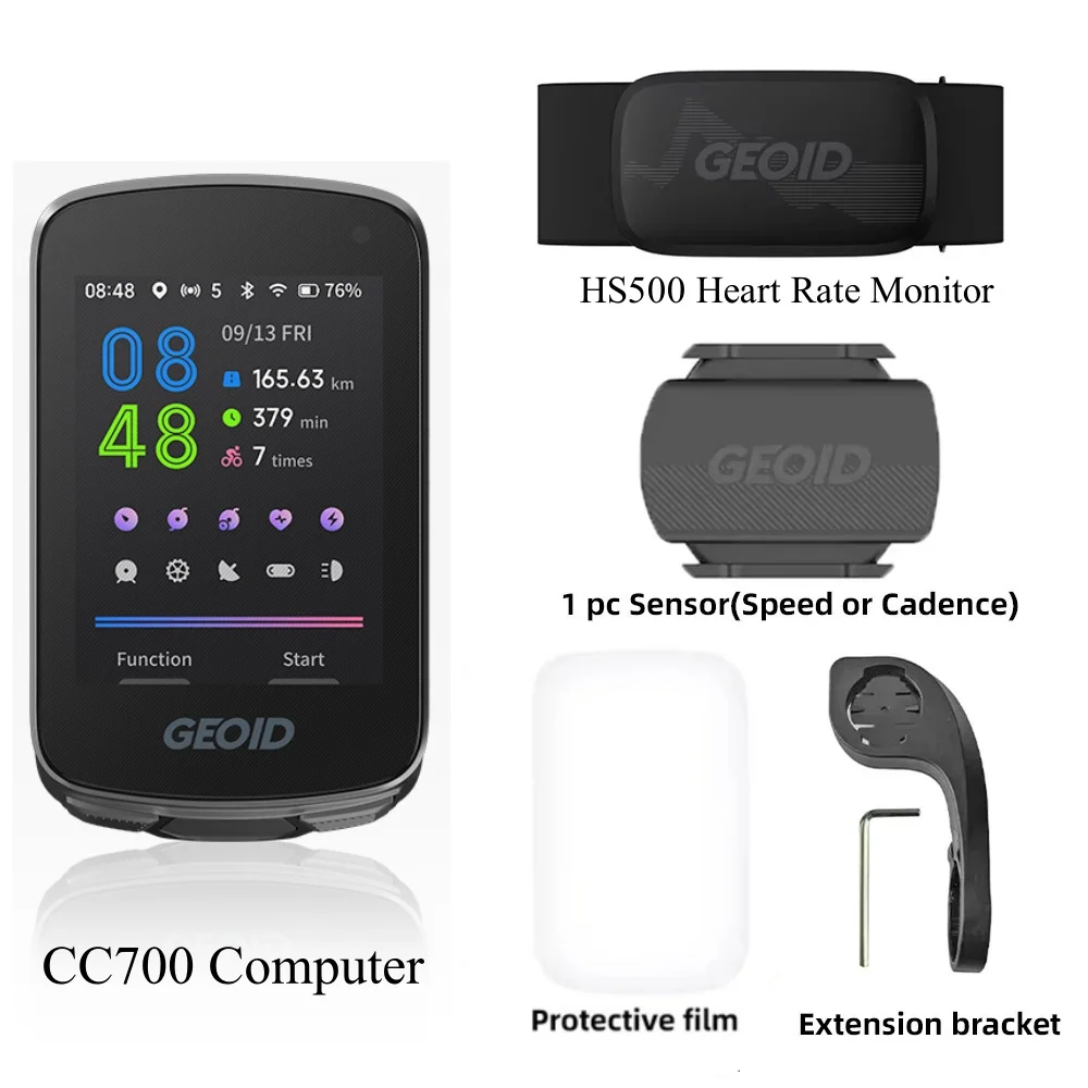 GEOID CC700 GPSバイクコンピューター 2.8インチカラースクリーン
