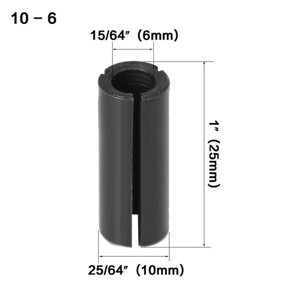 Fräser-Adapter, Spannzangenhalter, 6,35, 8, 10, 12,7 mm, CNC-Fräser, Präzisionsfutter, Schaftfräser, Werkzeugmaschinenhalter A