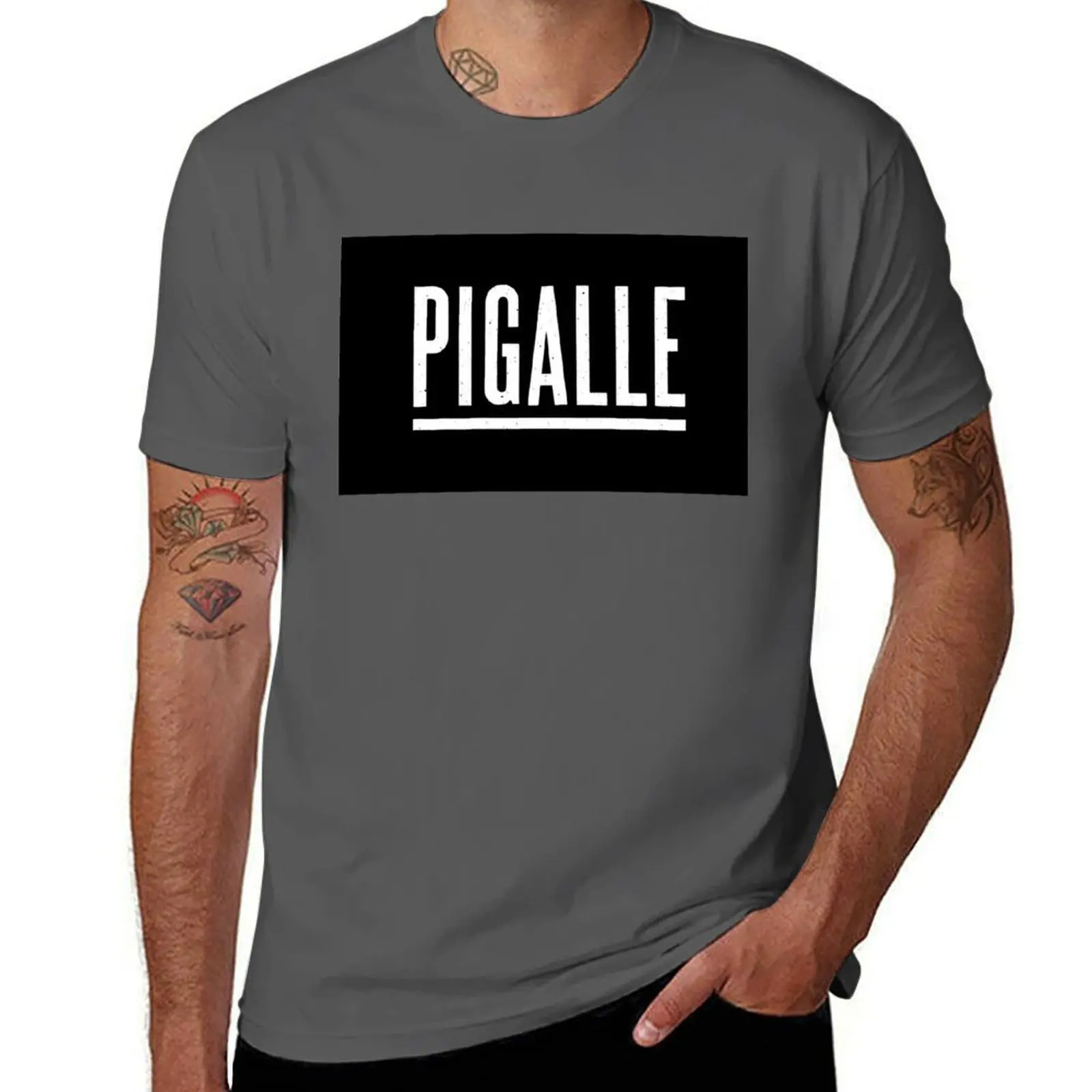 

PIGALLE T-Shirt essential t shirt t shirts for man slim fit T-Shirt