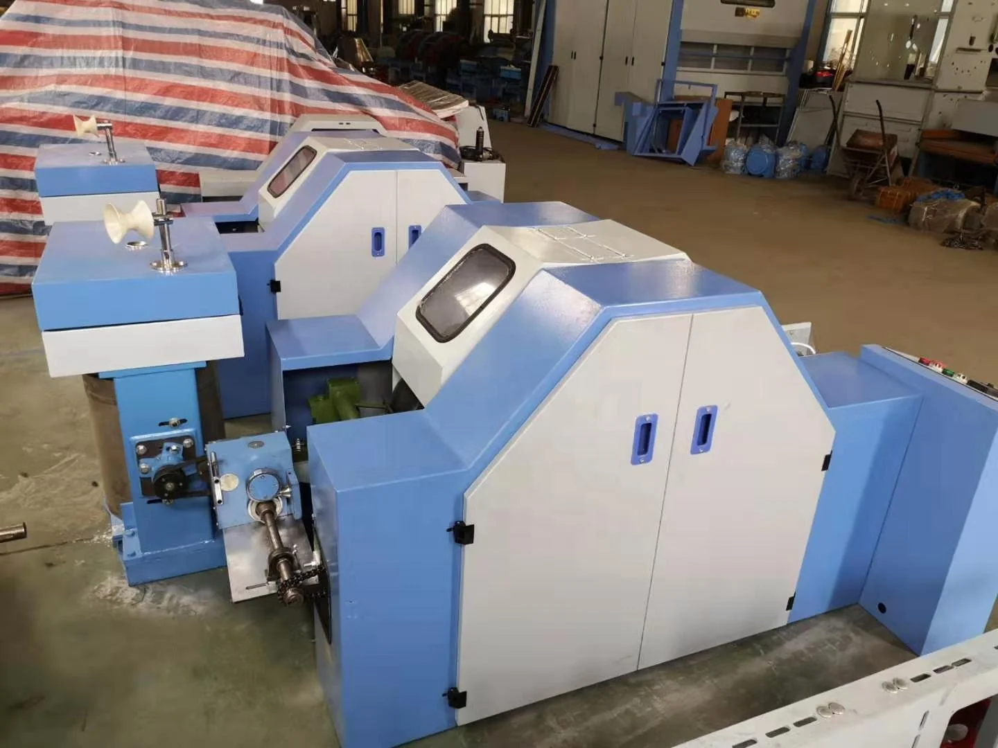 Wool Fiber Carding and Spinning Machine for Home Use