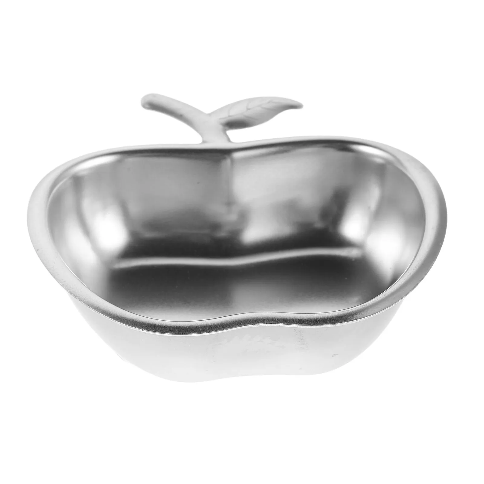 Stainless Steel Dish for Rosh Hashanah Passover Tableware Festive Jewish New Year Serving Platter Honey Dish